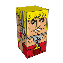 The Squatties He-Man character. From the Masters Of The Universe set.