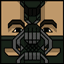 The face of the Squatties Bane character. From the Batman themed set.