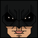 The face of the Squatties Batman - Arkham character.