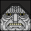 The face of the Squatties Emperor Palpatine character.