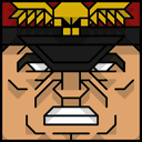 The face of the Squatties M. Bison character.