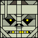 The face of the Squatties Mummy character.
