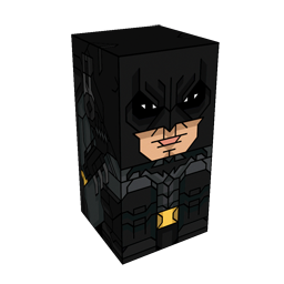 The Squatties Batman - Arkham character. From the Batman set.