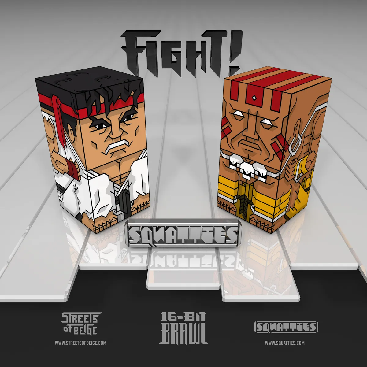 Ryu vs. Dhalsim - One of the versus pairings released before publication.