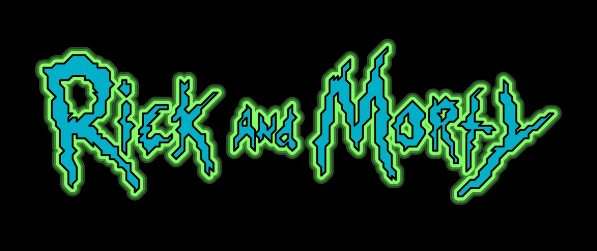 Angularised Rick & Morty Squatties Logo