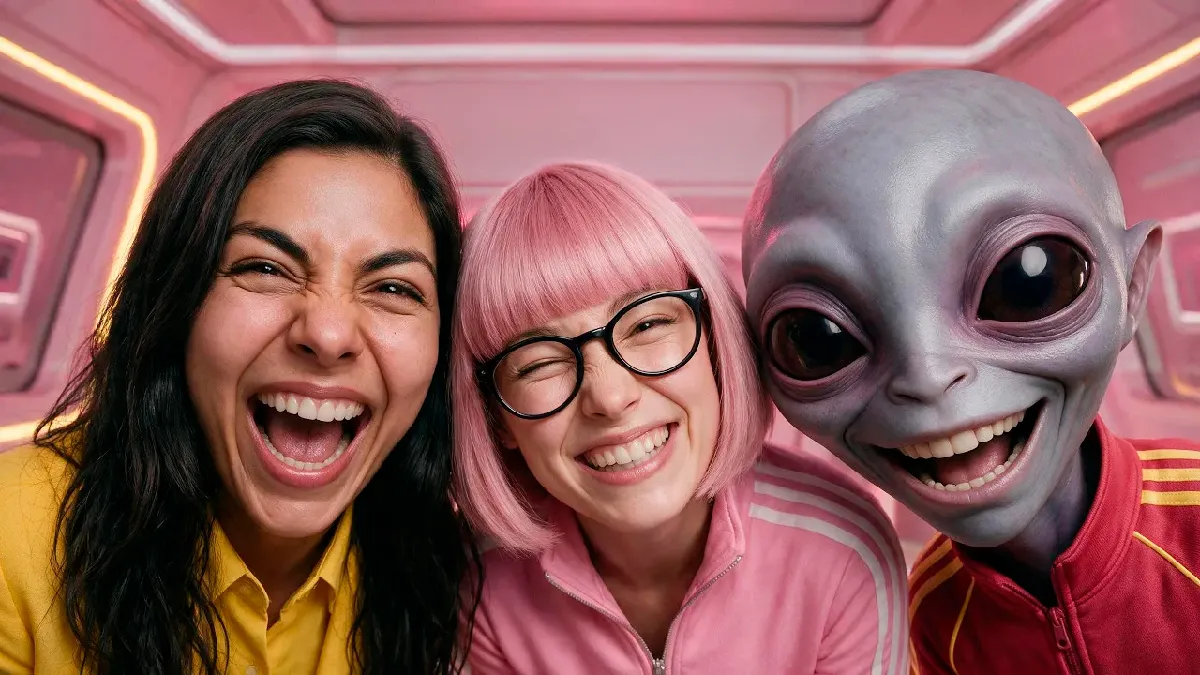 Trisha, Tonya & Cref from the Trisha Code universe